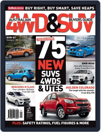Australian 4WD & SUV Buyer's Guide July 31st, 2012 Digital Back Issue Cover