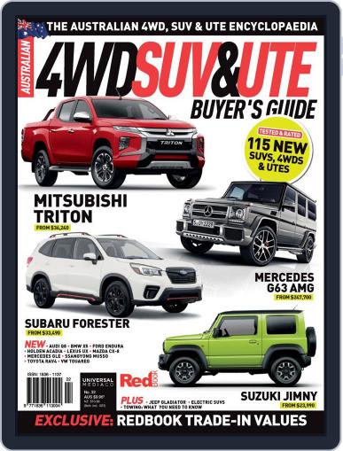 Australian 4WD & SUV Buyer's Guide May 1st, 2019 Digital Back Issue Cover