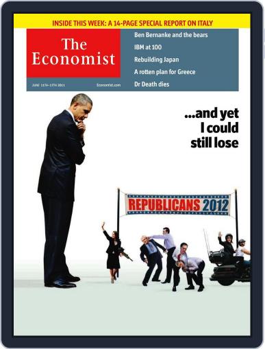 The Economist Asia Edition June 10th, 2011 Digital Back Issue Cover