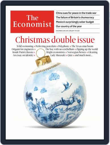 The Economist Asia Edition December 22nd, 2018 Digital Back Issue Cover