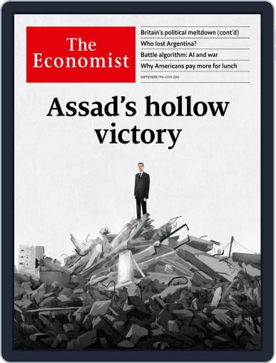 The Economist Asia Edition September 7th, 2019 Digital Back Issue Cover