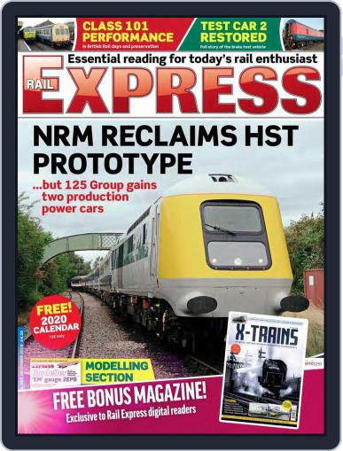 Rail Express December 1st, 2019 Digital Back Issue Cover