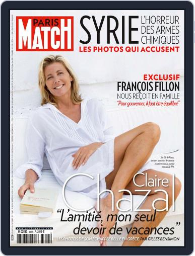 Paris Match (Digital) August 28th, 2013 Issue Cover