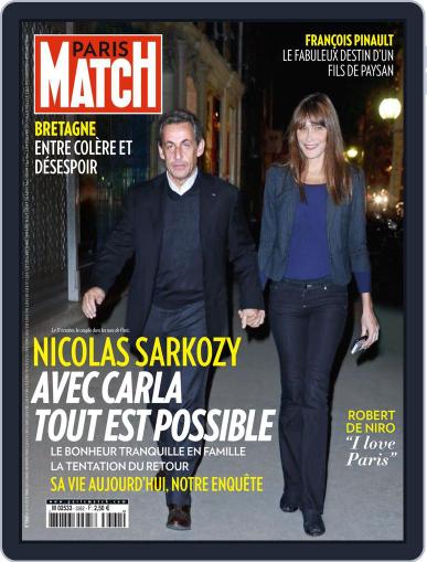 Paris Match October 23rd, 2013 Digital Back Issue Cover