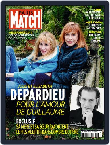 Paris Match November 27th, 2013 Digital Back Issue Cover