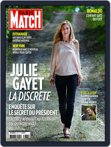 Paris Match January 22nd, 2014 Digital Back Issue Cover