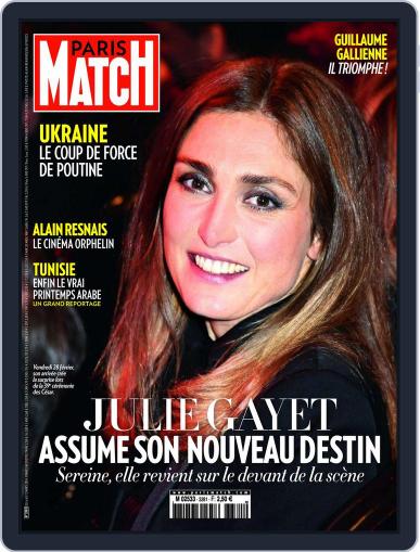 Paris Match March 5th, 2014 Digital Back Issue Cover