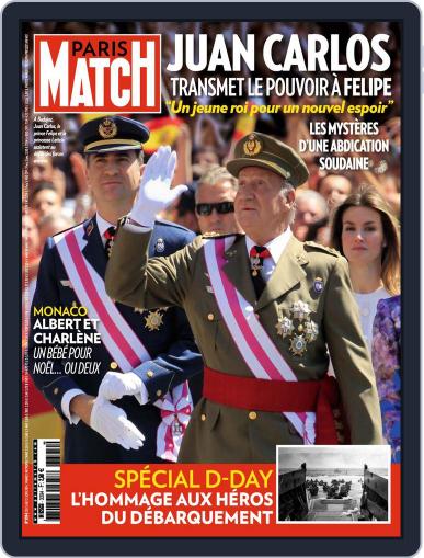 Paris Match June 4th, 2014 Digital Back Issue Cover