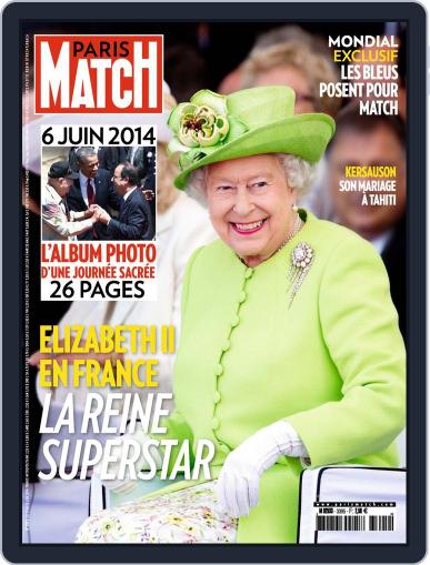 Paris Match June 11th, 2014 Digital Back Issue Cover