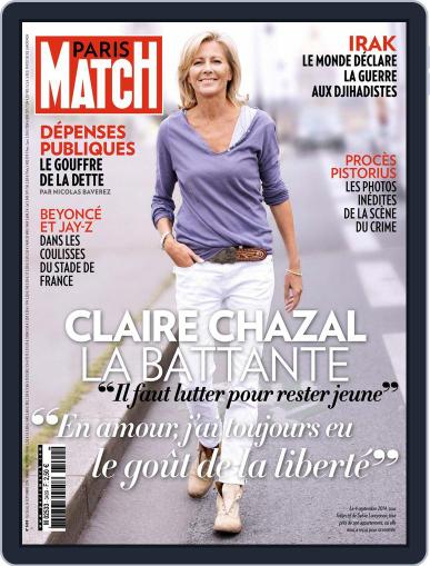 Paris Match September 17th, 2014 Digital Back Issue Cover