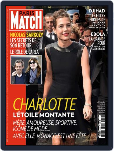 Paris Match September 24th, 2014 Digital Back Issue Cover