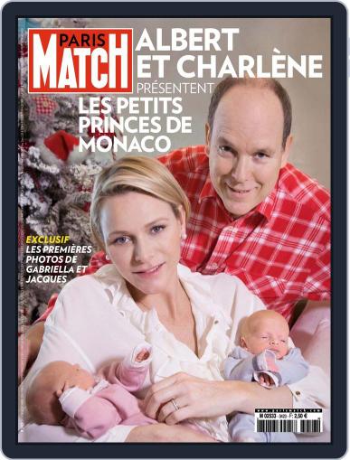 Paris Match December 24th, 2014 Digital Back Issue Cover