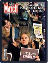 Paris Match (Digital) Subscription                    January 12th, 2015 Issue