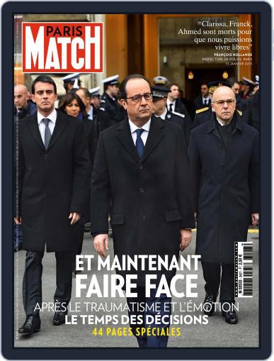 Paris Match January 20th, 2015 Digital Back Issue Cover