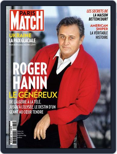 Paris Match February 15th, 2015 Digital Back Issue Cover