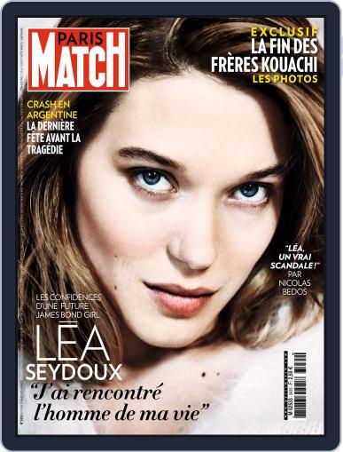 Paris Match March 19th, 2015 Digital Back Issue Cover