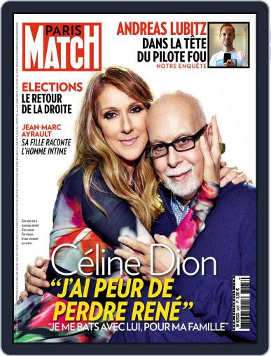Paris Match April 1st, 2015 Digital Back Issue Cover