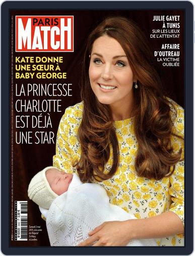 Paris Match May 5th, 2015 Digital Back Issue Cover