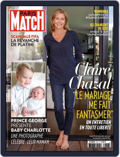 Paris Match June 10th, 2015 Digital Back Issue Cover