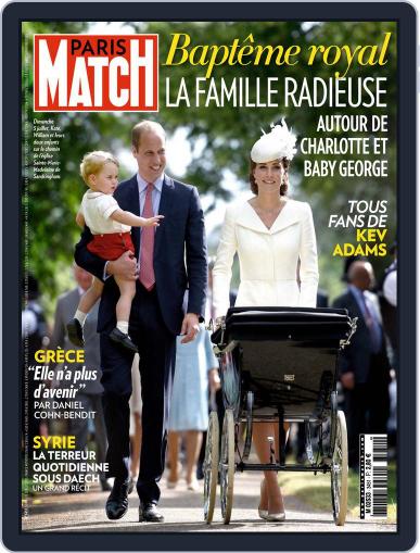 Paris Match July 8th, 2015 Digital Back Issue Cover