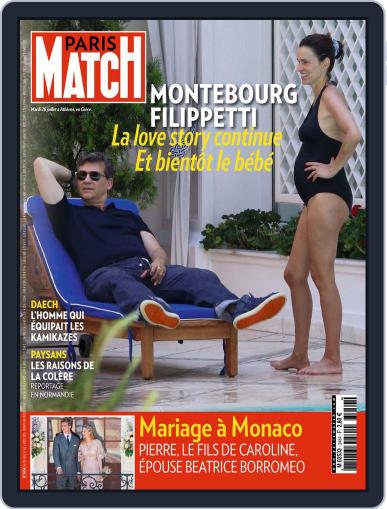Paris Match July 29th, 2015 Digital Back Issue Cover