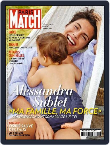 Paris Match August 19th, 2015 Digital Back Issue Cover