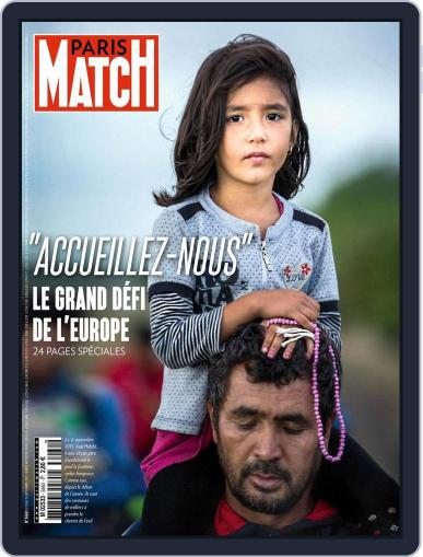 Paris Match September 9th, 2015 Digital Back Issue Cover