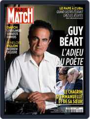 Paris Match (Digital) Subscription                    September 23rd, 2015 Issue