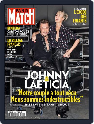 Paris Match November 11th, 2015 Digital Back Issue Cover