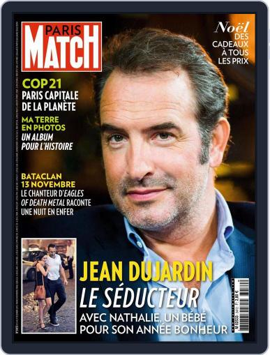 Paris Match December 3rd, 2015 Digital Back Issue Cover