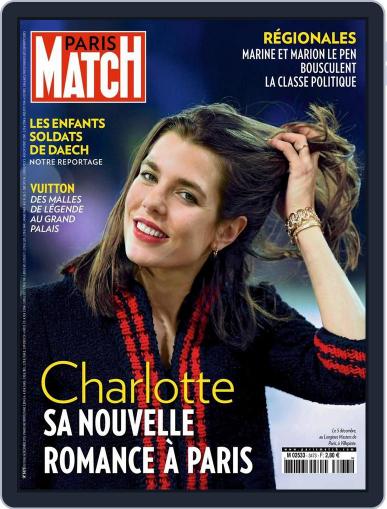 Paris Match December 10th, 2015 Digital Back Issue Cover