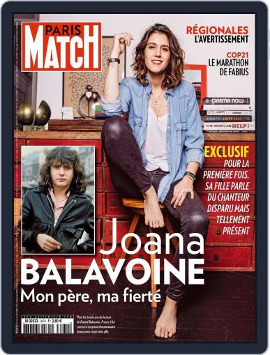 Paris Match December 17th, 2015 Digital Back Issue Cover