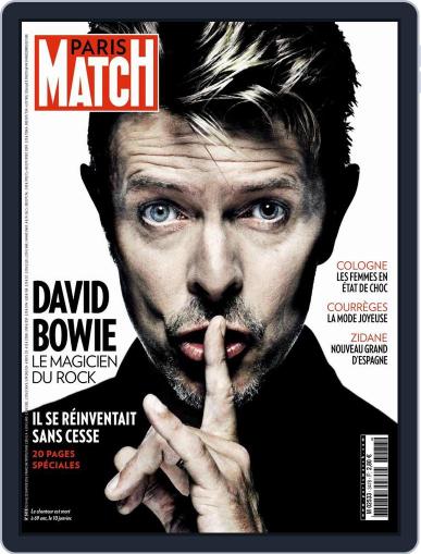 Paris Match January 14th, 2016 Digital Back Issue Cover
