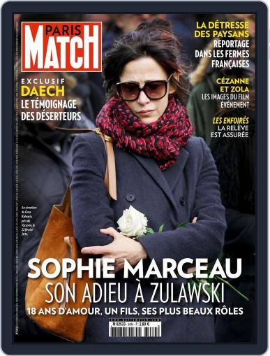 Paris Match February 25th, 2016 Digital Back Issue Cover