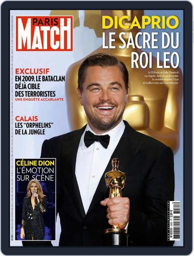 Paris Match March 3rd, 2016 Digital Back Issue Cover