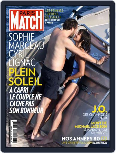 Paris Match August 18th, 2016 Digital Back Issue Cover