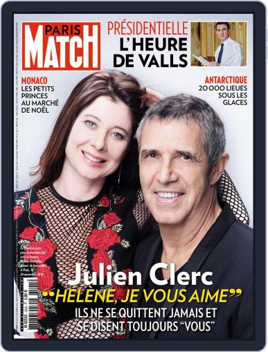 Paris Match December 8th, 2016 Digital Back Issue Cover