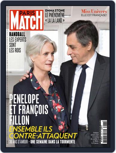 Paris Match February 2nd, 2017 Digital Back Issue Cover