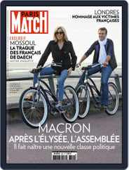 Paris Match (Digital) Subscription                    June 15th, 2017 Issue