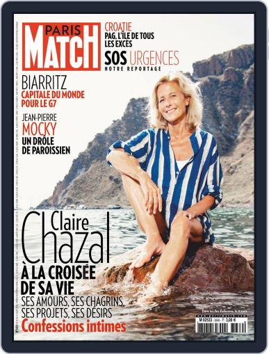 Paris Match August 14th, 2019 Digital Back Issue Cover