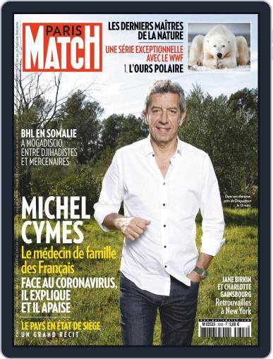 Paris Match March 19th, 2020 Digital Back Issue Cover