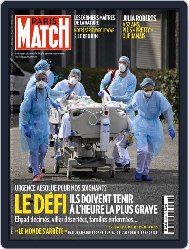 Paris Match April 2nd, 2020 Digital Back Issue Cover