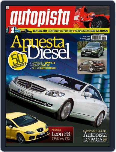 Autopista July 3rd, 2006 Digital Back Issue Cover