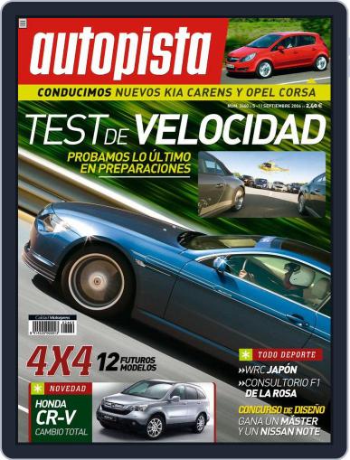 Autopista September 4th, 2006 Digital Back Issue Cover