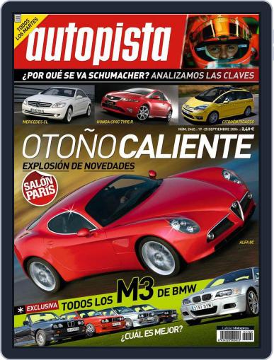 Autopista September 18th, 2006 Digital Back Issue Cover