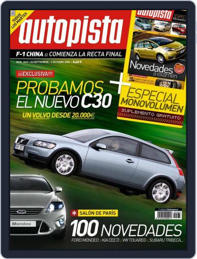 Autopista September 25th, 2006 Digital Back Issue Cover