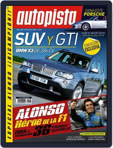 Autopista October 23rd, 2006 Digital Back Issue Cover