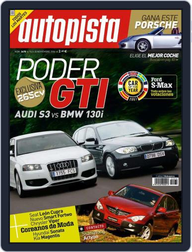 Autopista November 13th, 2006 Digital Back Issue Cover