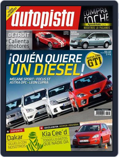 Autopista January 8th, 2007 Digital Back Issue Cover