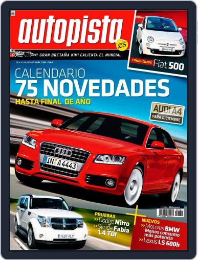 Autopista July 9th, 2007 Digital Back Issue Cover